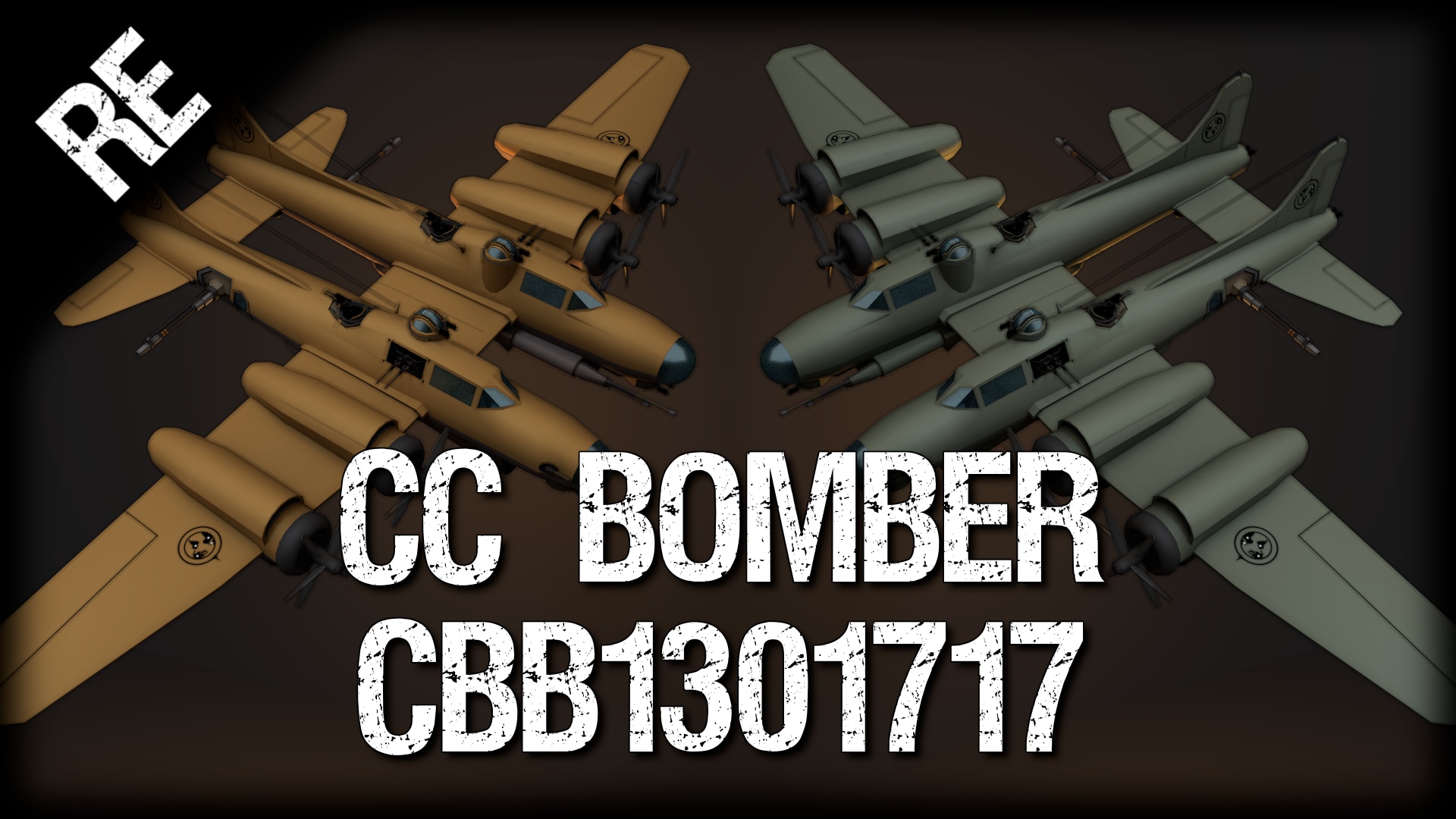 CC Bomber CBB-1301717 flying fortress from Reclamation Eden